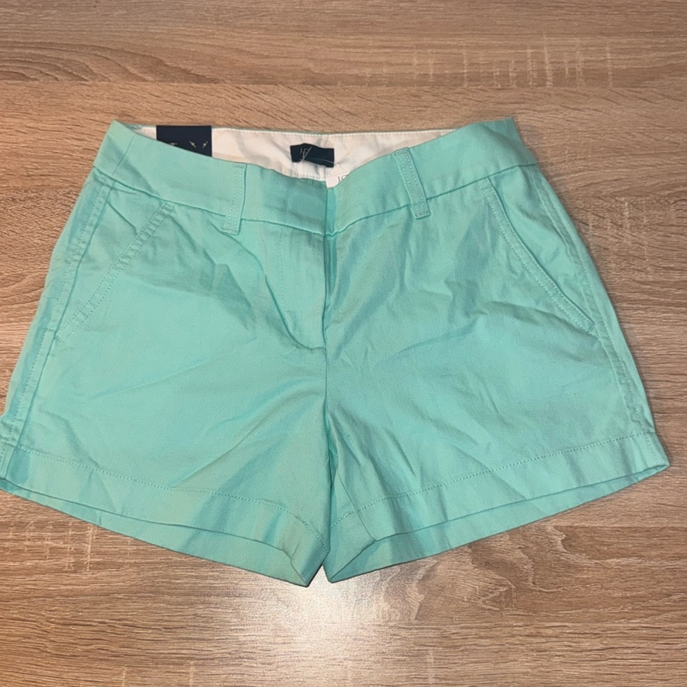 NWT J. Crew Seafoam Size 00 Shorts